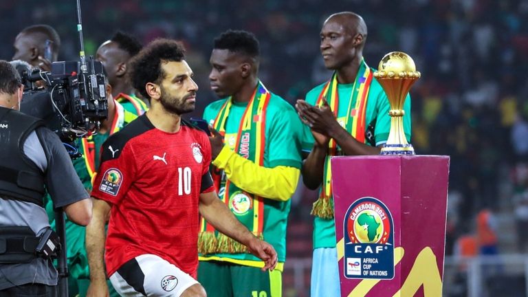 صلاح بعد خسارة أمم أفريقيا 2021 محمد صلاح نجم ليفربول الإنجليزي