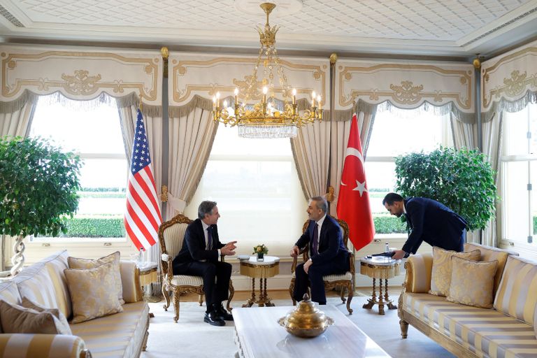 أنتوني بلينكن في تركيا