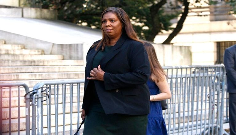 المدعية العامة لنيويورك ليتيتيا جيمس دونالد ترامب