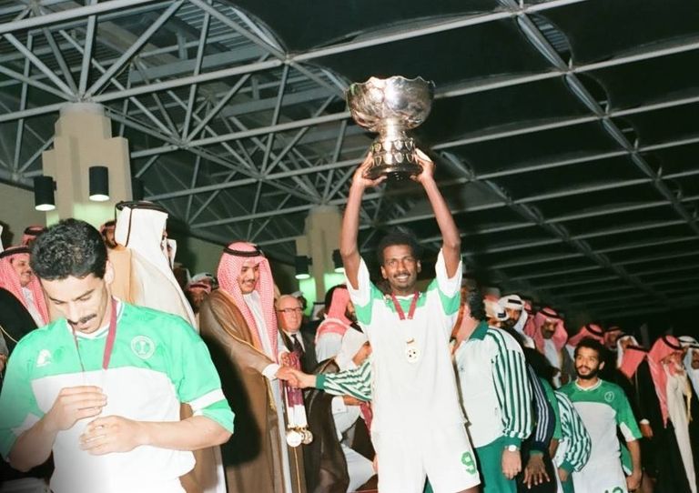 منتخب السعودية بطل كأس آسيا 1988