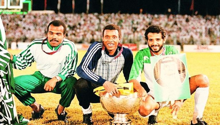 المنتخب السعودي بطل كأس آسيا 1988