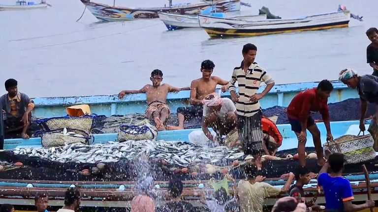 العين الإخبارية تحاور أحد صيادي اليمن