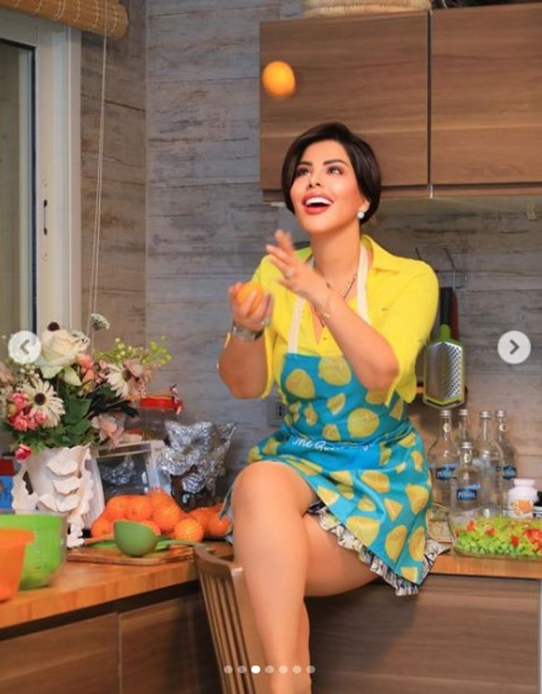 شمس من جلسة التصوير