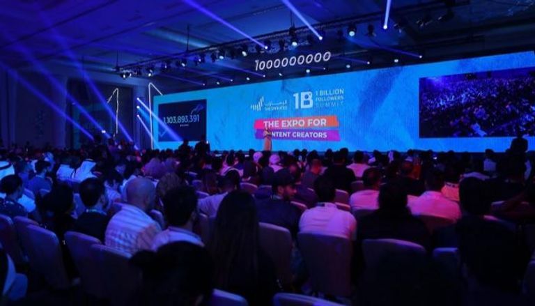 انطلاق قمة «المليار متابع» في دبي- أرشيفية