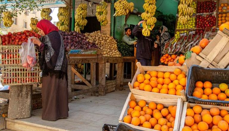 منفذ لبيع الخضروات والفاكهة بمصر - أرشيفية