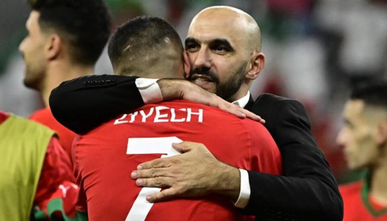 وليد الركراكي مدرب المغرب