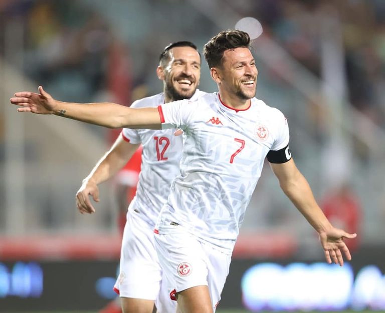 يوسف المساكني يوسف المساكني، نجم منتخب تونس