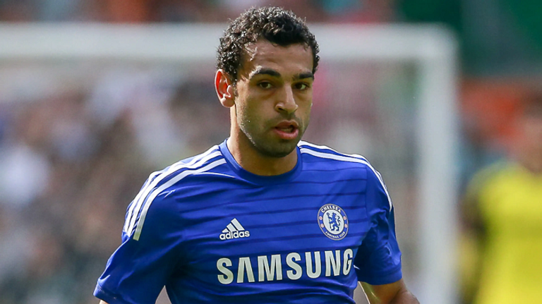 صلاح في تشيلسي محمد صلاح وناثان أكي