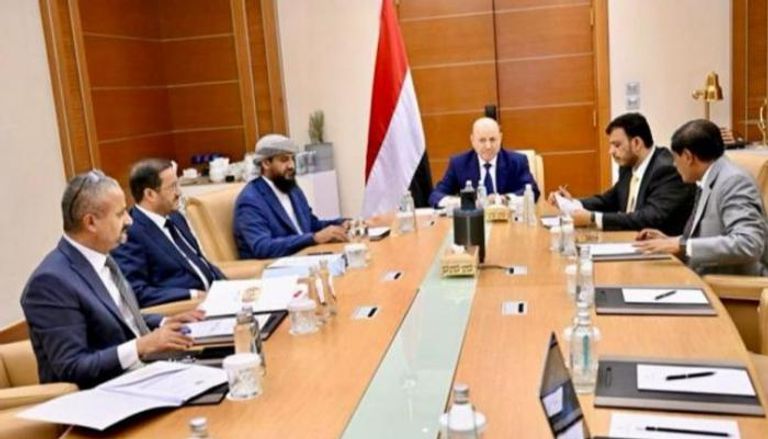 اجتماع سابق للمجلس الرئاسي اليمني