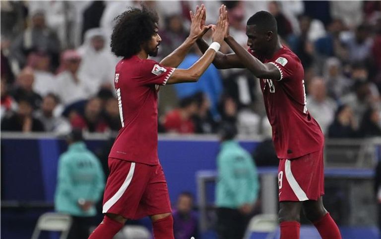 أكرم عفيف نجم منتخب قطر