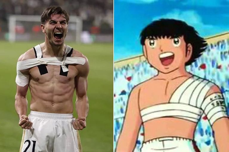 براهيم دياز لاعب ريال مدريد الإسباني