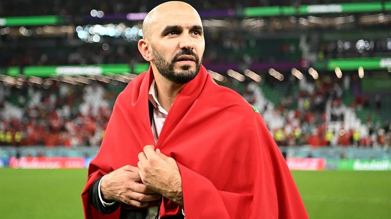 وليد الركراكي منتخب المغرب
