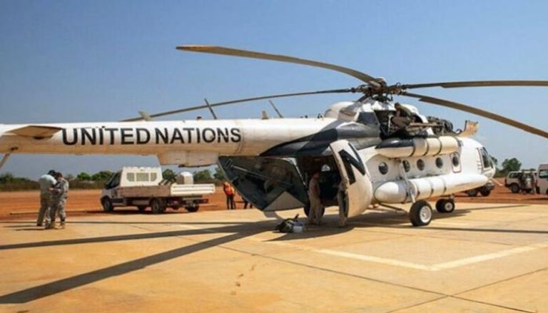 طائرة هليكوبتر تابعة للأمم المتحدة - أرشيفية