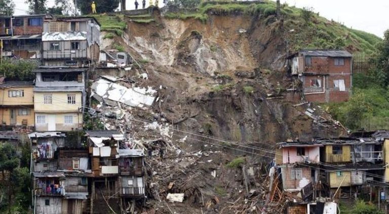 انزلاق التربة في كولومبيا