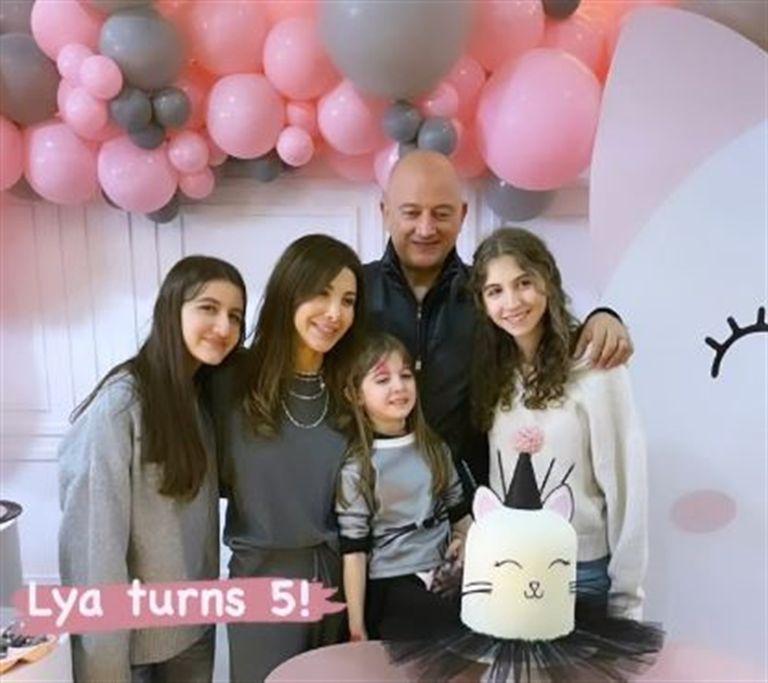 نانسي عجرم تحتفل بعيد ميلاد ابنتها 
