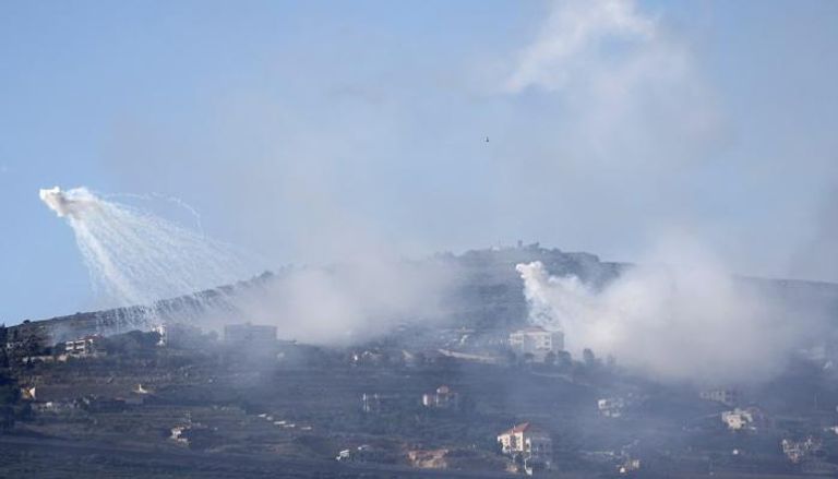 آثار قصف إسرائيلي على جنوب لبنان 