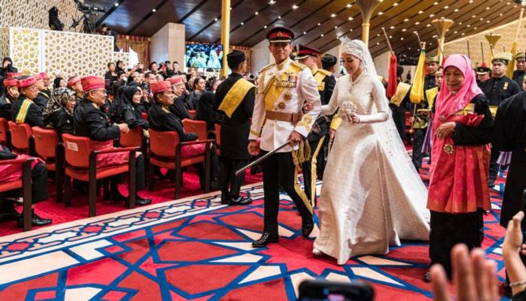 زفاف الأمير عبدالمتين في بروناي