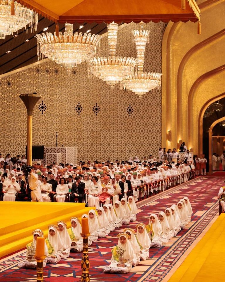 زفاف الأمير عبدالمتين في بروناي