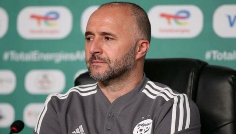 جمال بلماضي مدرب منتخب الجزائر