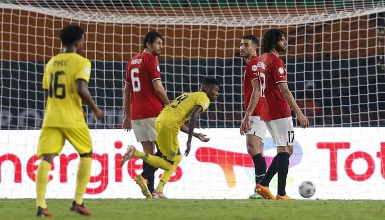 مباراة مصر وموزمبيق في كأس أمم أفريقيا