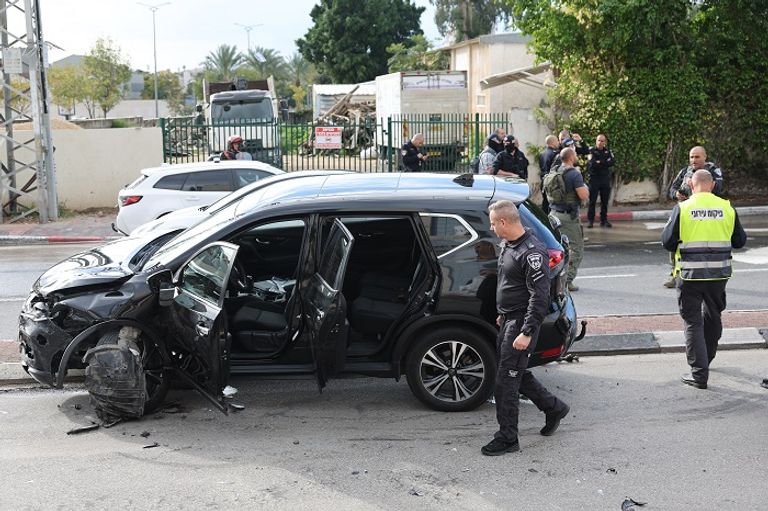 موقع حادث الدهس في 