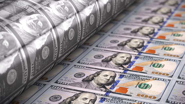 مؤشر الدولار الآن سبائك ذهبية ودولارات