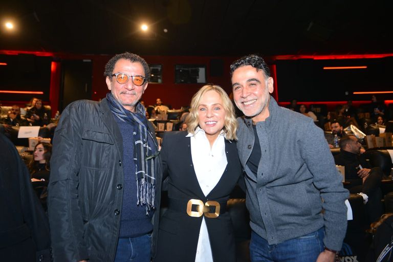 إلهام شاهين وليلى علوي وشيرين رضا