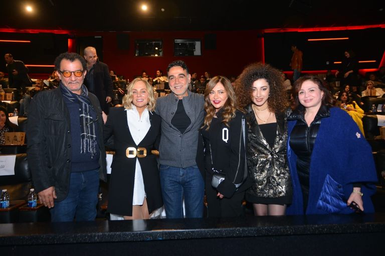 إلهام شاهين وليلى علوي وشيرين رضا