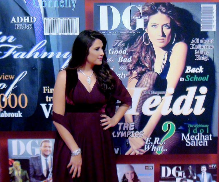 الفنانة ياسمين عبدالعزيز