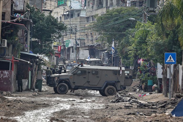 دبابة إسرائيلية في غزة