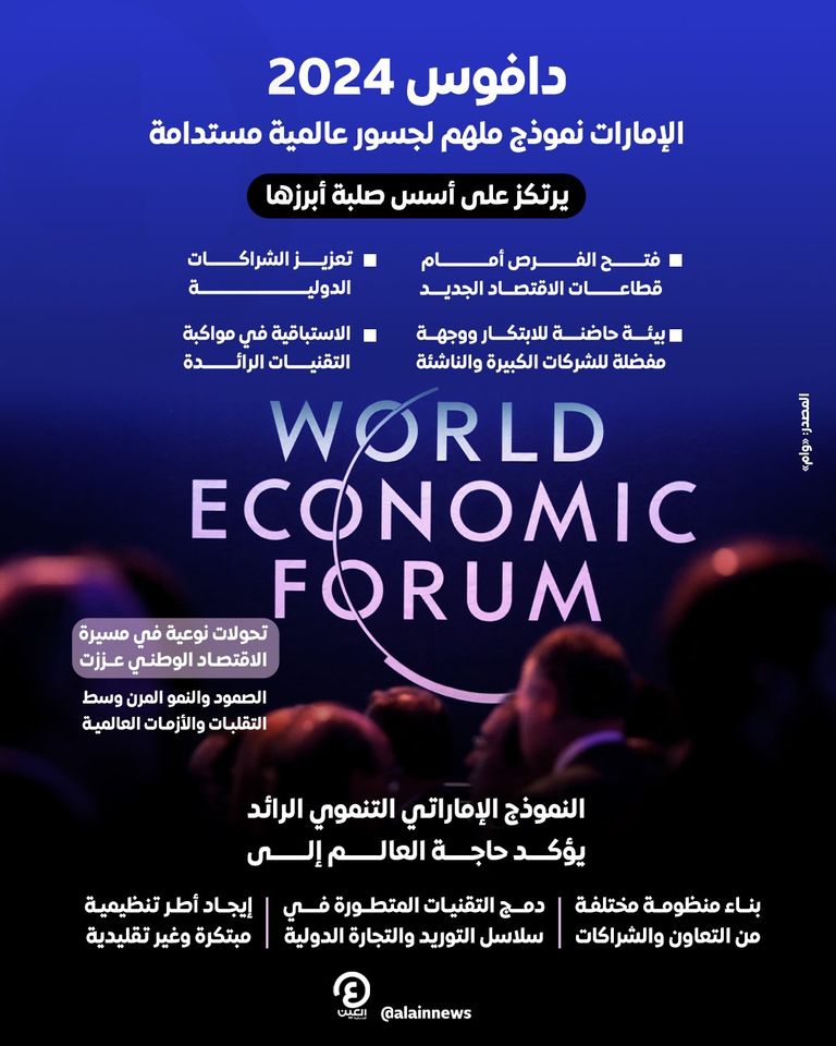 اقتصاد الإمارات.. نموذج ملهم في دافوس