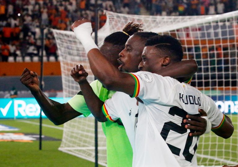 مباراة مصر وغانا