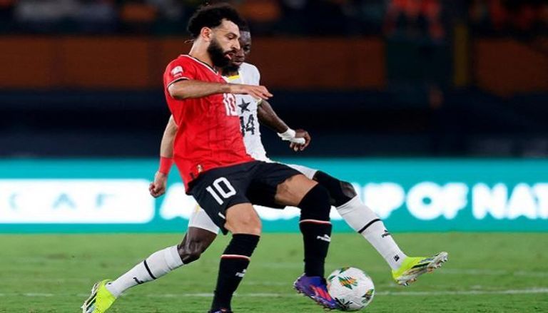 محمد صلاح ضد غانا محمد صلاح قائد منتخب مصر