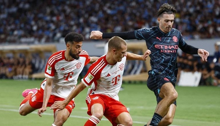 بايرن وسيتي ريال مدريد وبرشلونة