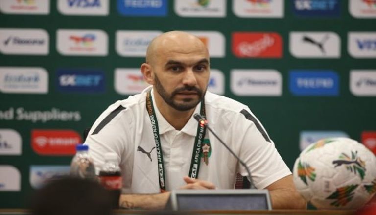 وليد الركراكي مدرب منتخب المغرب