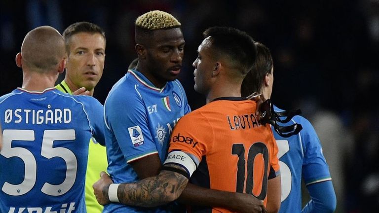 نابولي وإنتر ميلان - أرشيفية نابولي وإنتر ميلان - أرشيفية