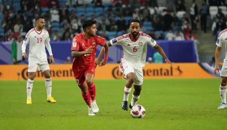 الإمارات وفلسطين في كأس آسيا
