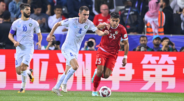 سوريا وأوزبكستان الإمارات وفلسطين في كأس آسيا