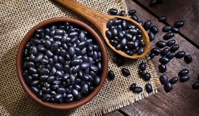 الفاصولياء السوداء الأطعمة الغنية بالألياف