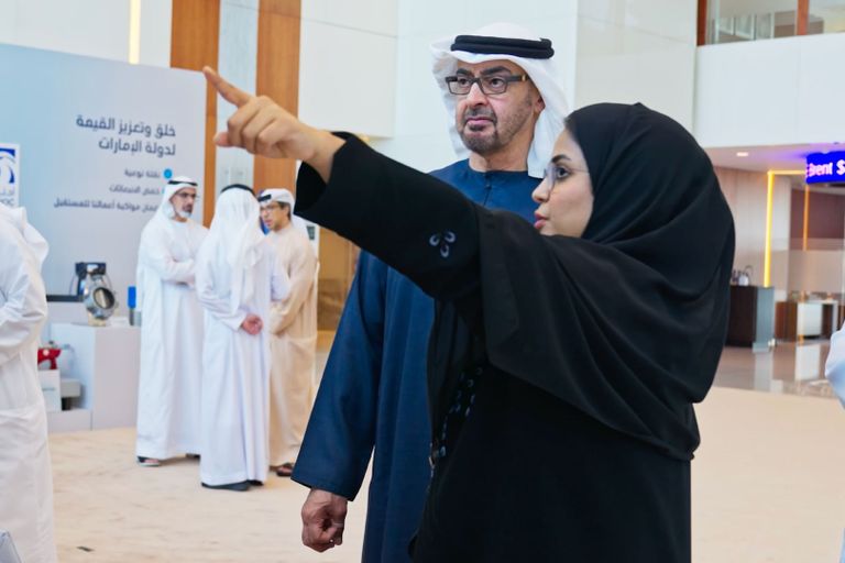  الشيخ محمد بن زايد آل نهيان رئيس دولة الإمارات