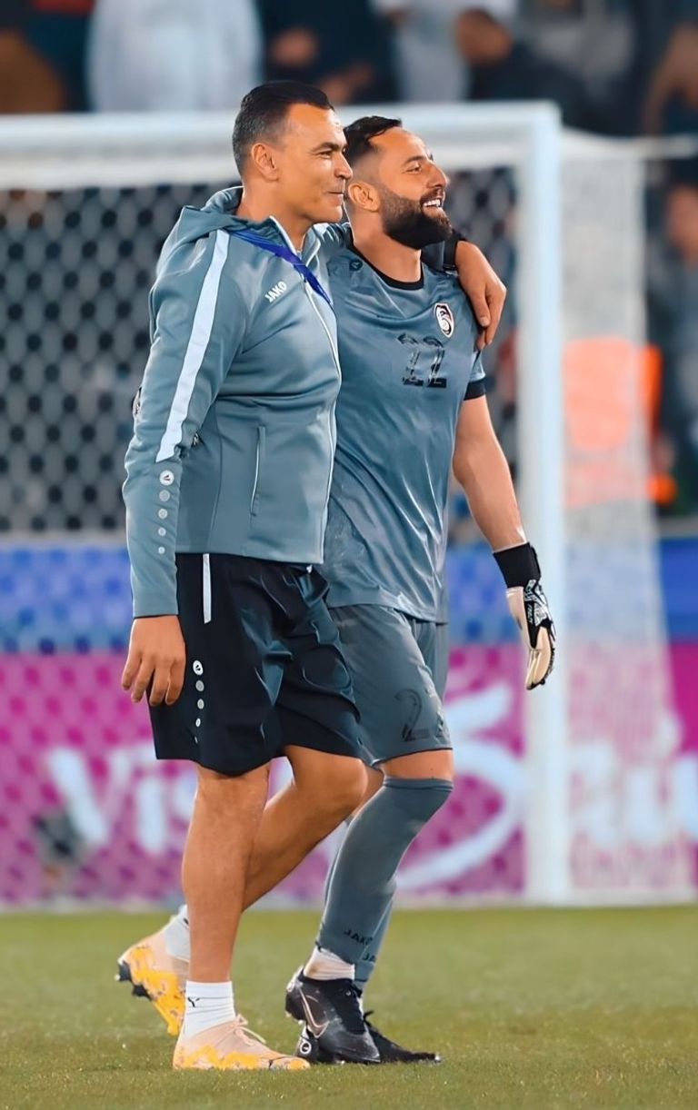 عصام الحضري ومدنية في منتخب سوريا عصام الحضري مدرب حراس منتخب سوريا