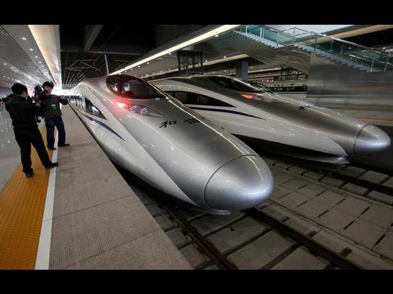 شكل قطارات الطلقة في اليابان