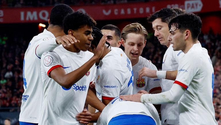 من مباراة برشلونة وأتلتيك بلباو في كأس ملك إسبانيا مباراة برشلونة وأتلتيك بلباو في كأس ملك إسبانيا