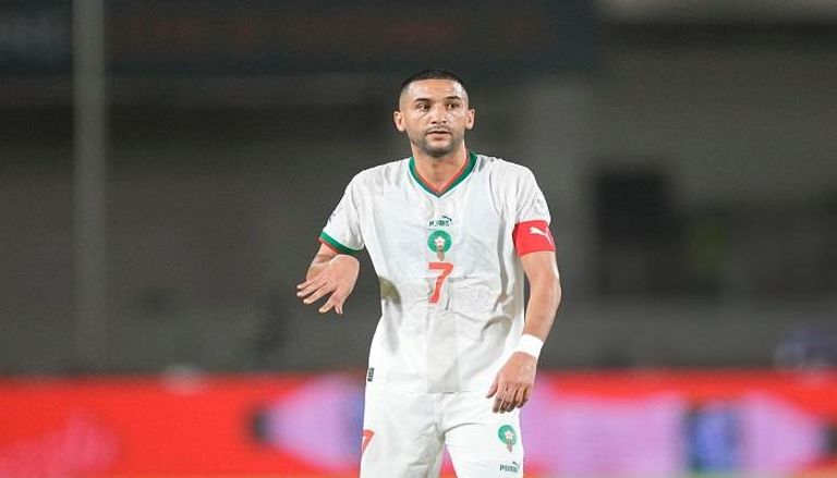 حكيم زياش نجم منتخب المغرب