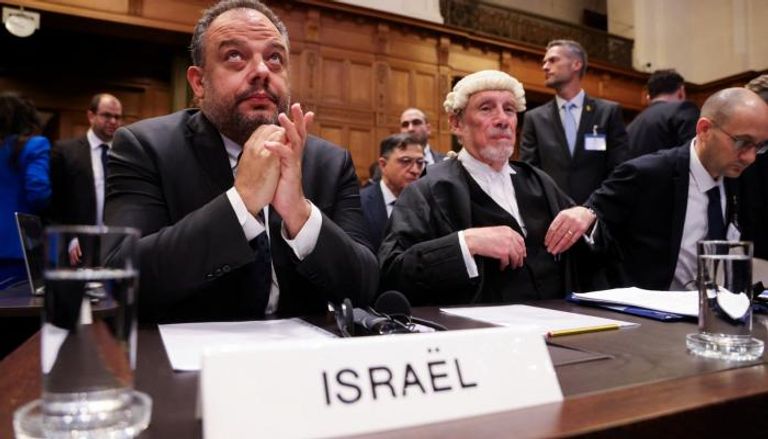 الفريق الإسرائيلي في محكمة العدل الدولية