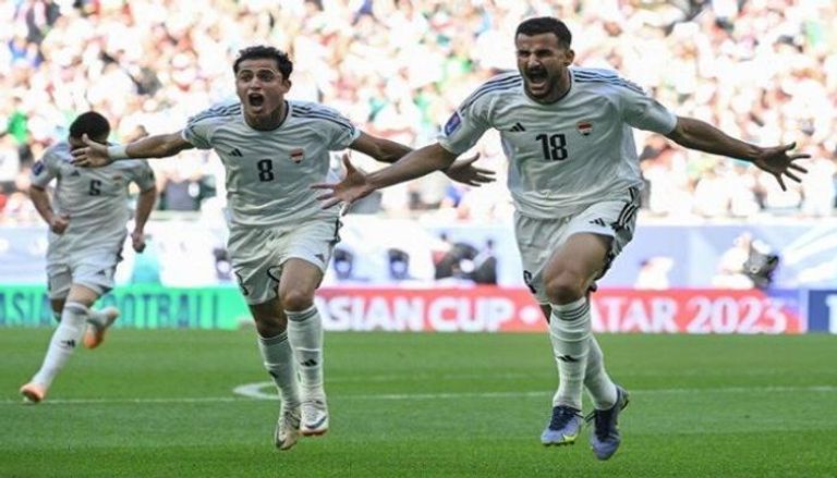 أيمن حسين لاعب منتخب العراق