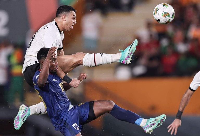 مصطفى محمد مهاجم منتخب مصر