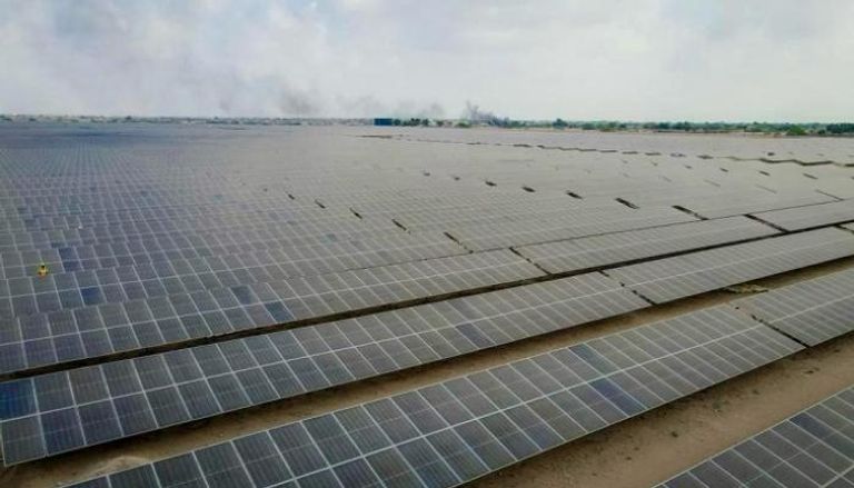محطة الطاقة الشمسية التي يجري العمل بها باليمن