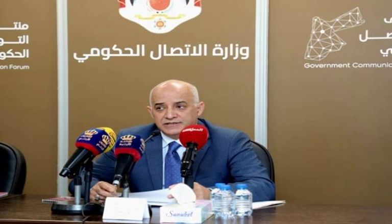 وزير الاتصال الحكومي المتحدث الرسمي باسم الحكومة الأردنية مهند المبيضين