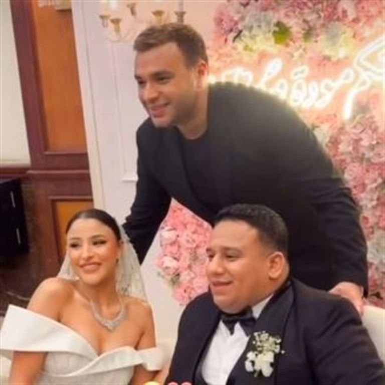 عقد قران شقيقة رامي صبري